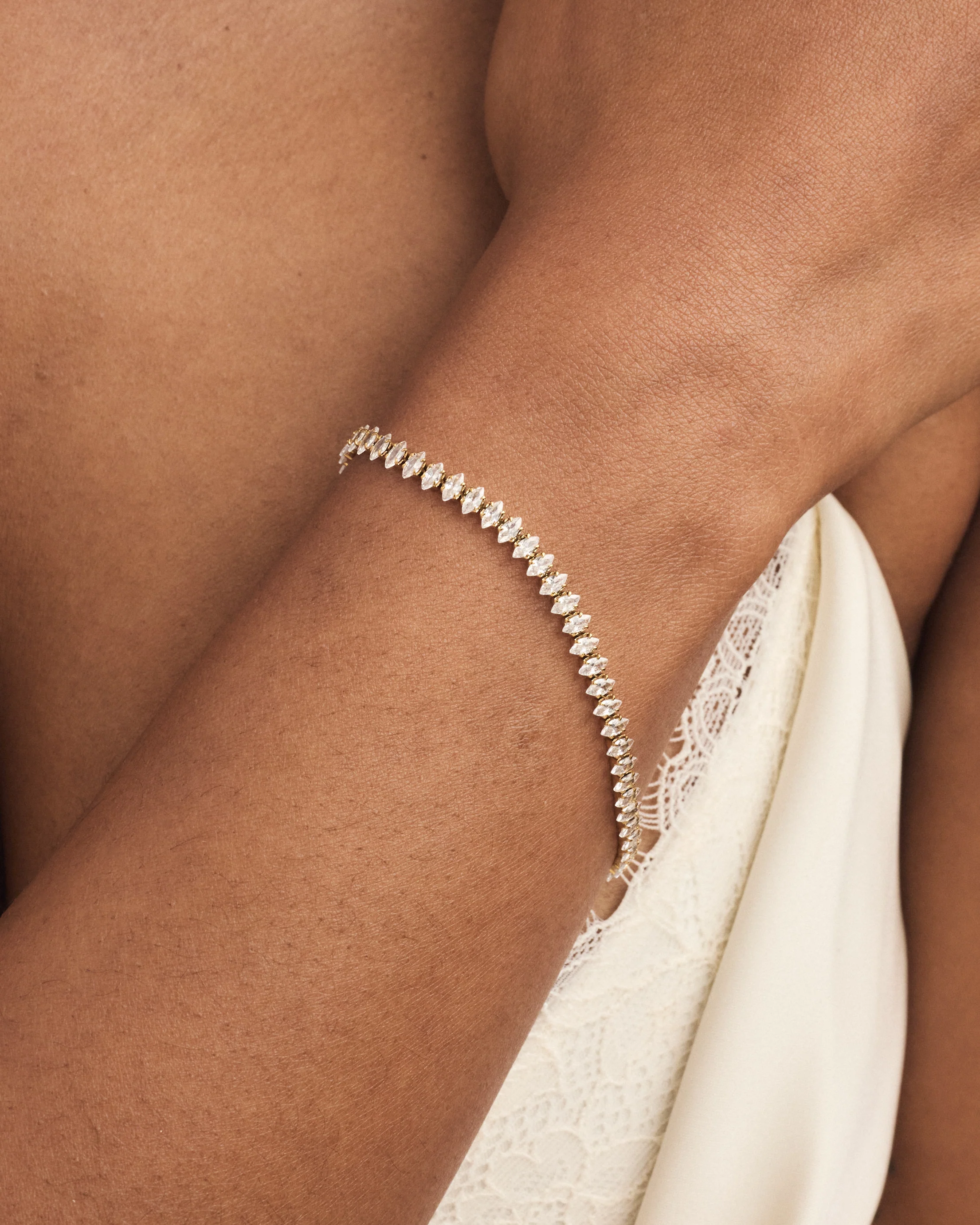 Alina Tennis Bracelet - Image 3