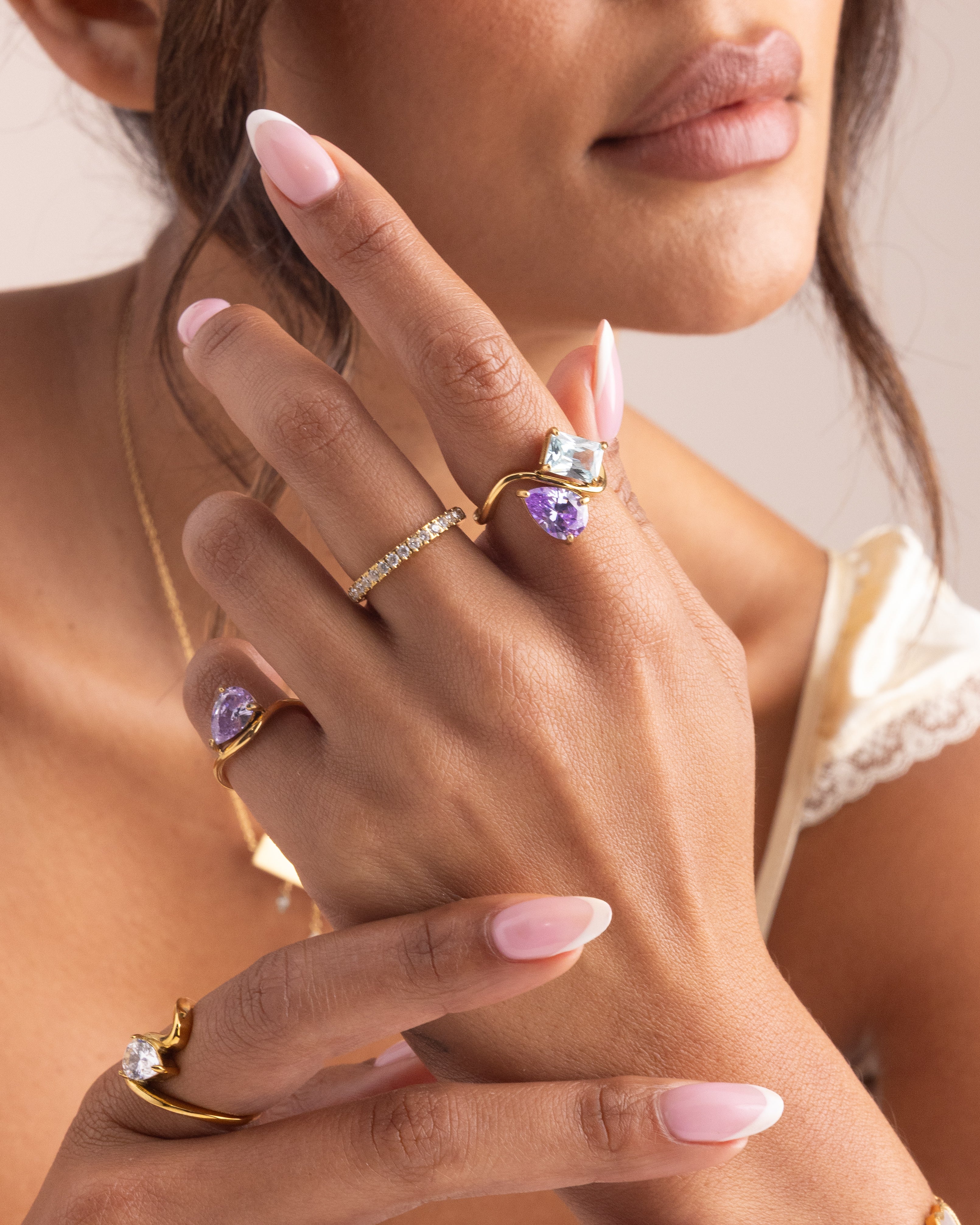Pia Birthstone Ring - Image 3