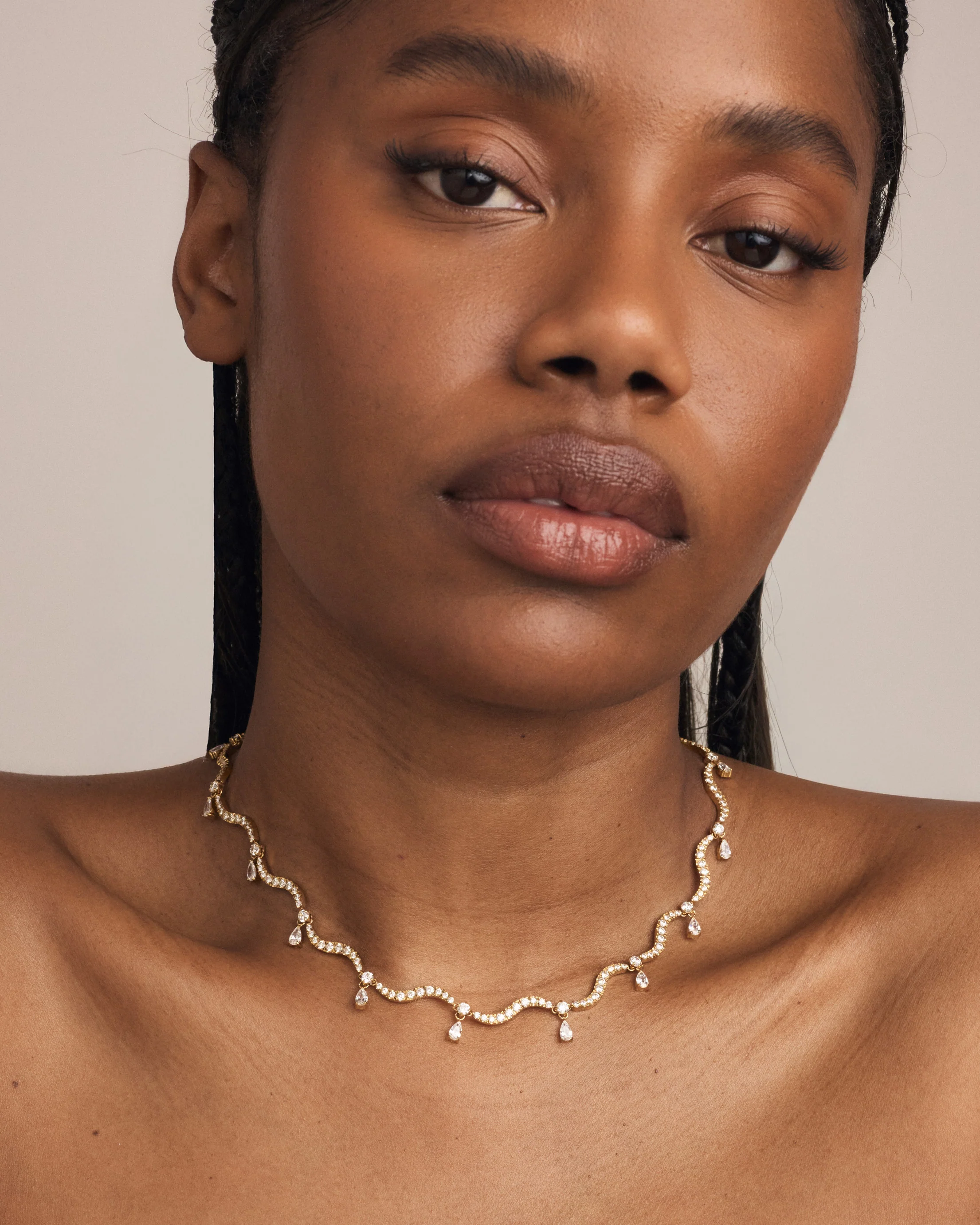 Serenna Drop Necklace - Image 3