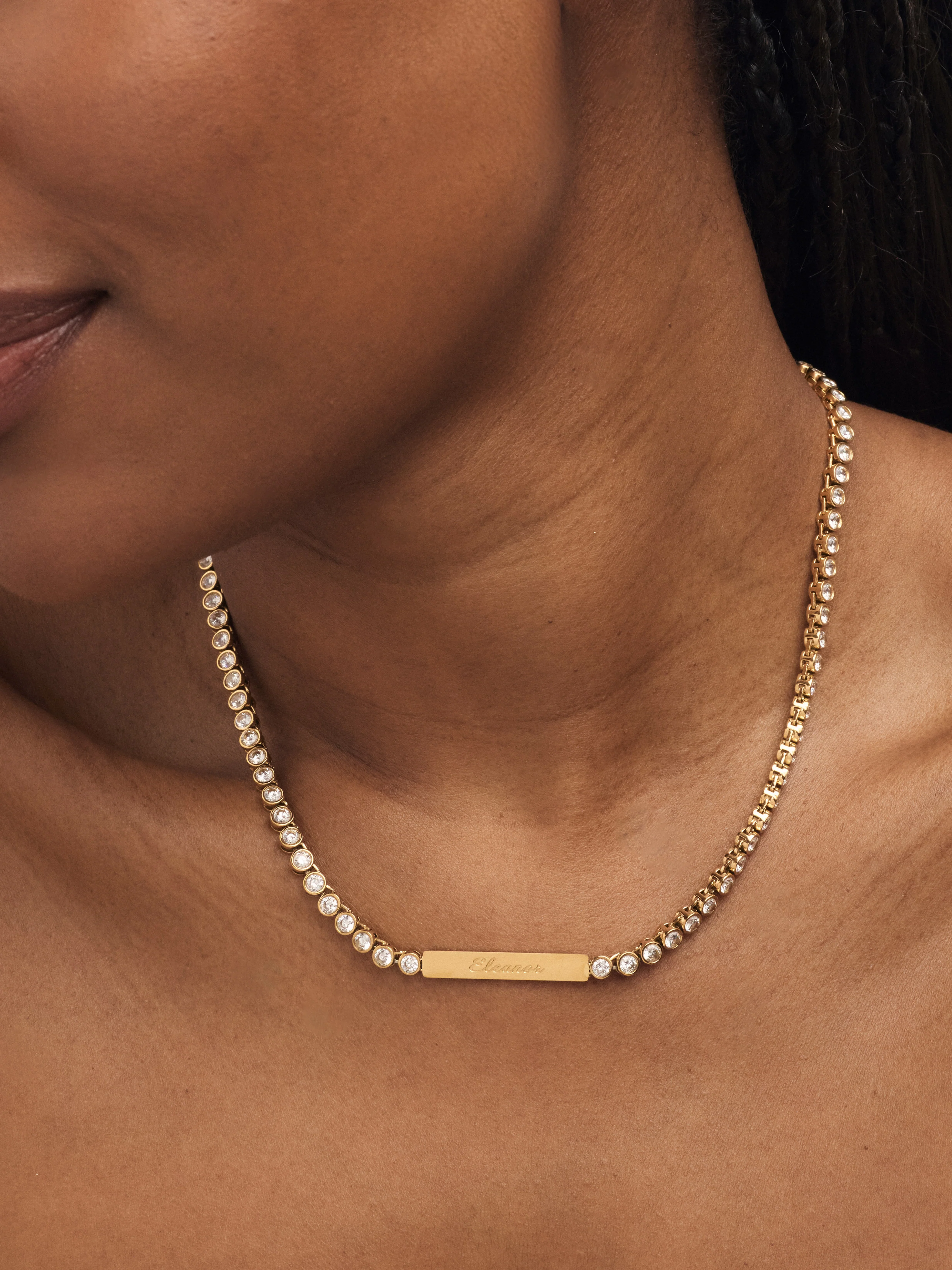 Tennis Name Necklace - Image 3