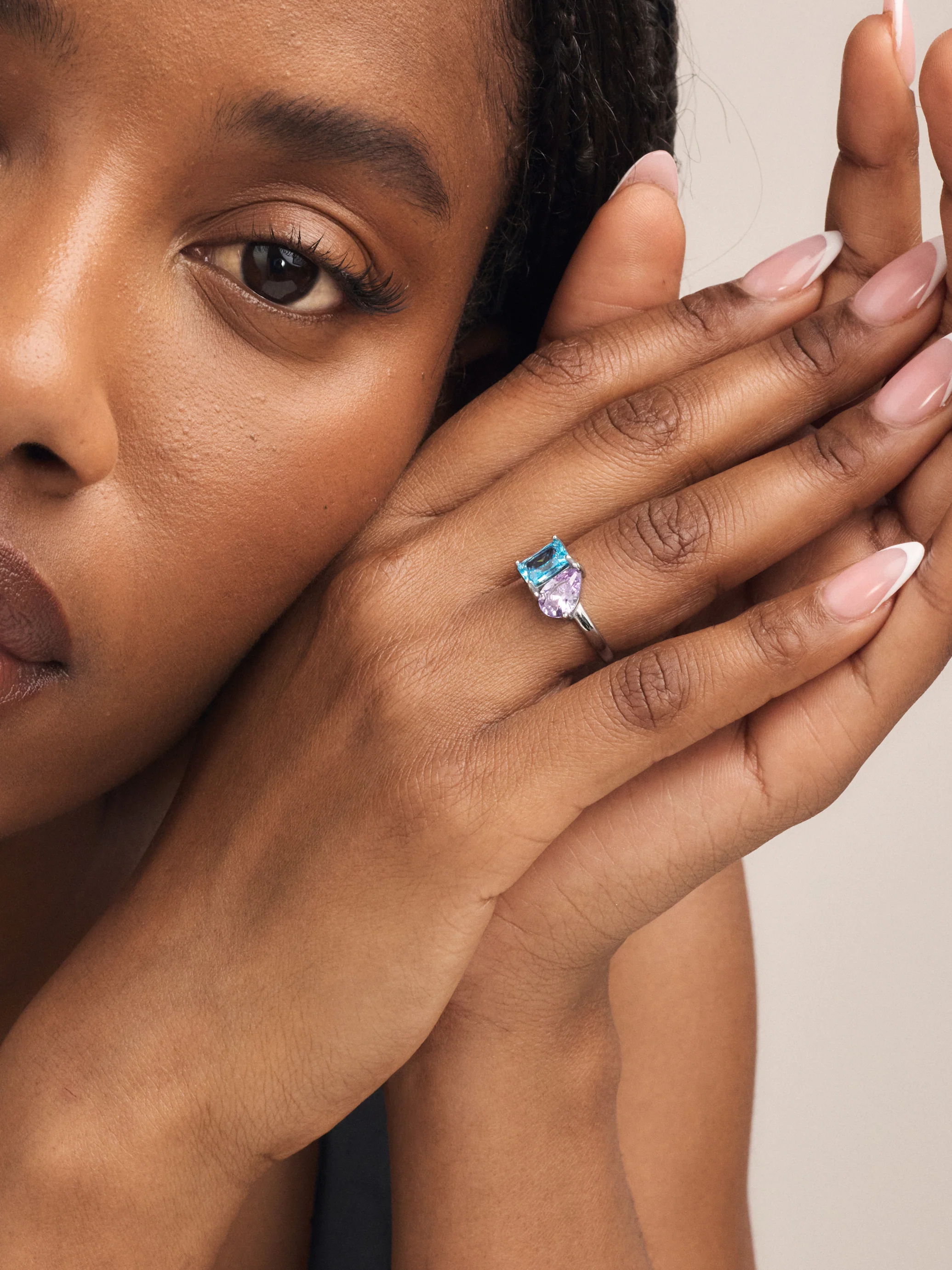 Toi Et Moi Birthstone Ring - Image 4