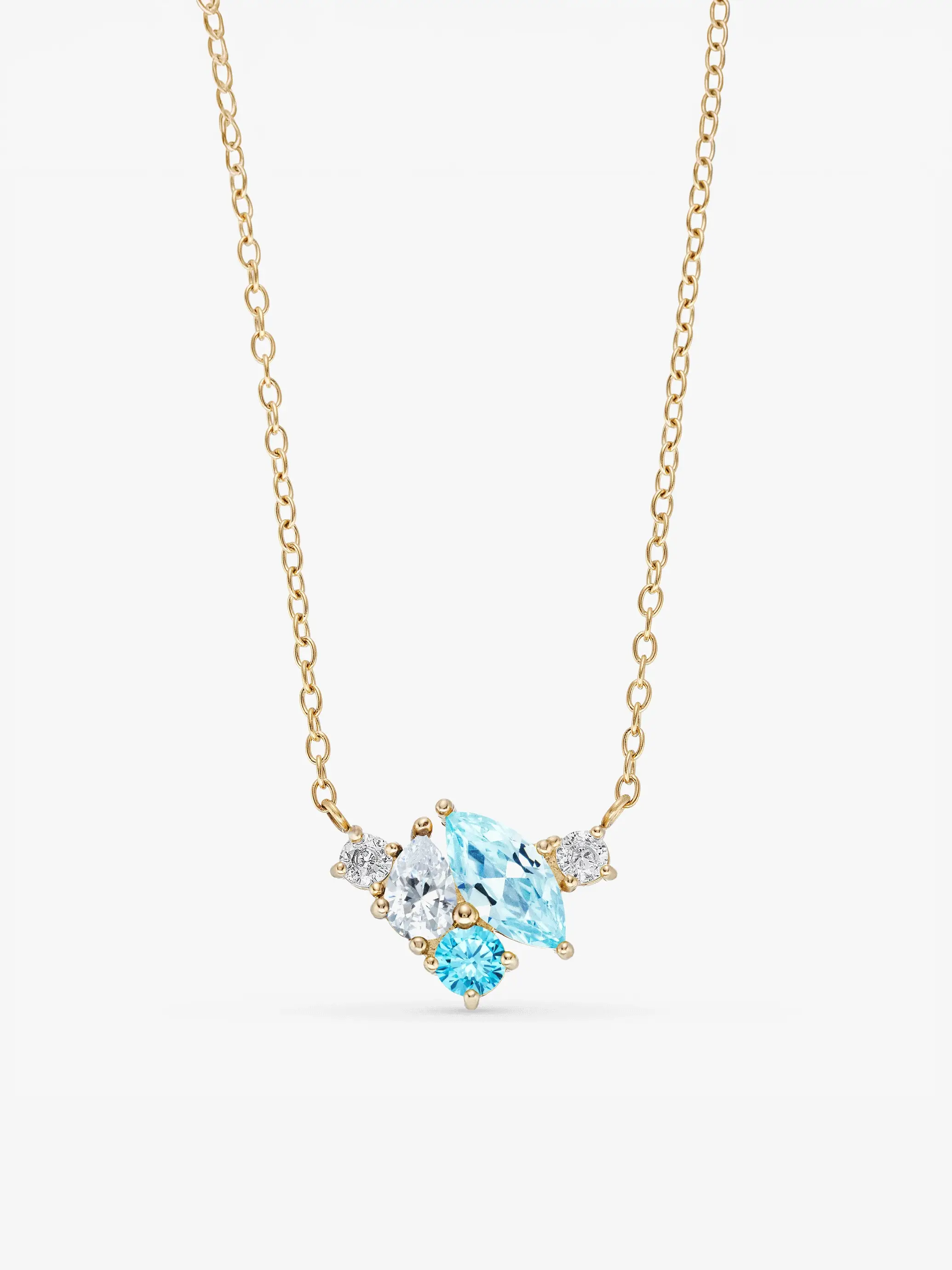 Zia Birthstone Necklace