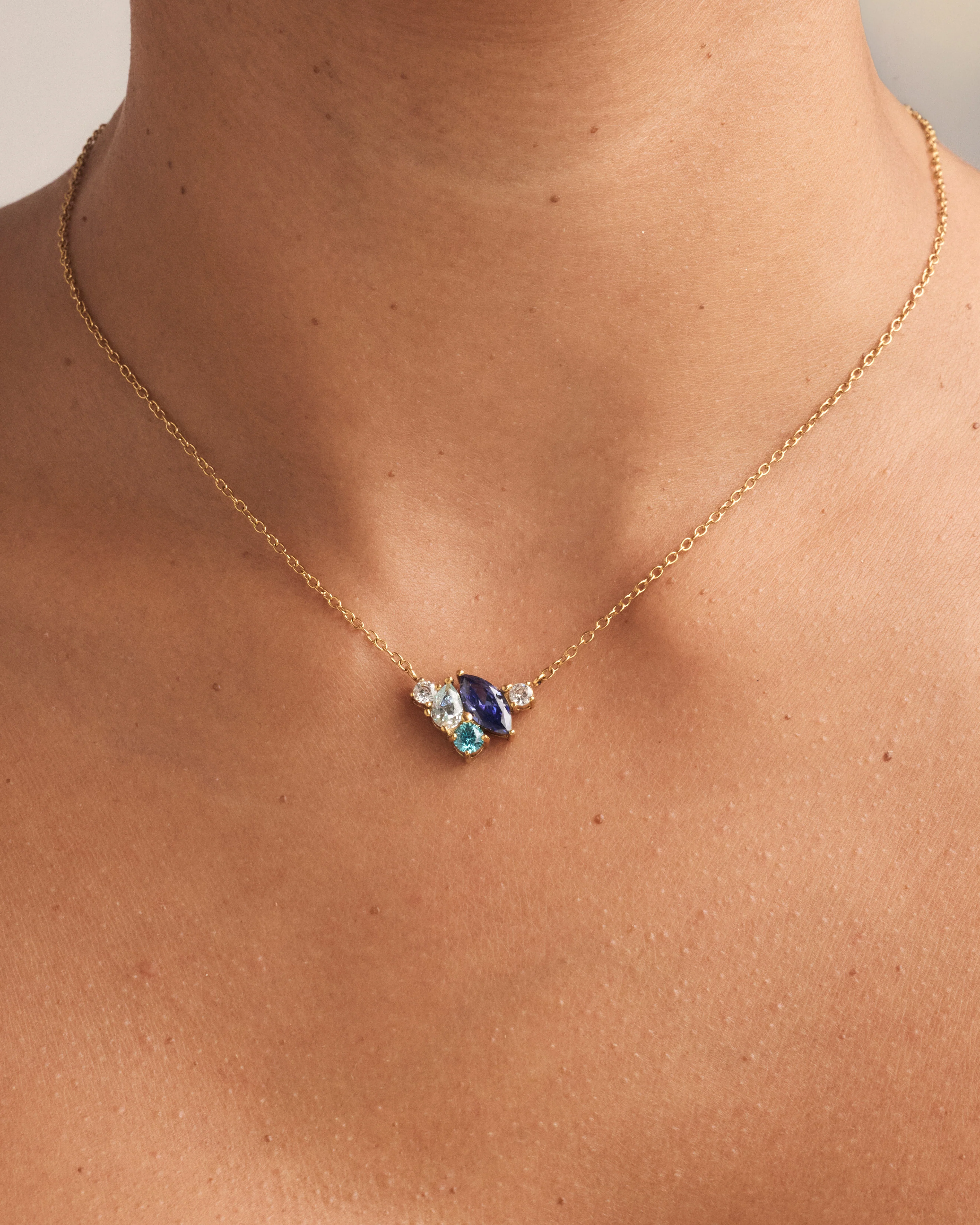 Zia Birthstone Necklace - Image 2