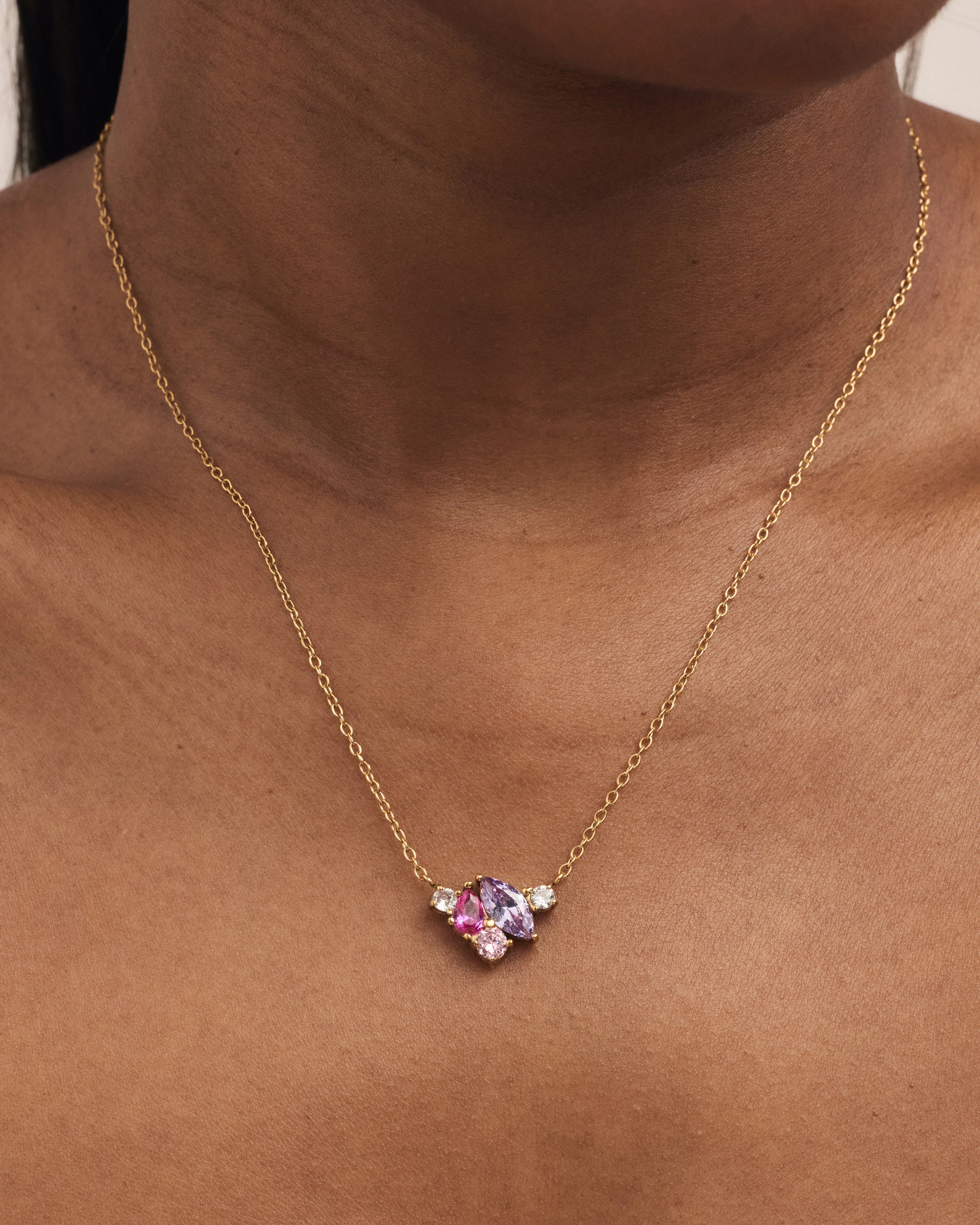 Zia Birthstone Necklace - Image 3