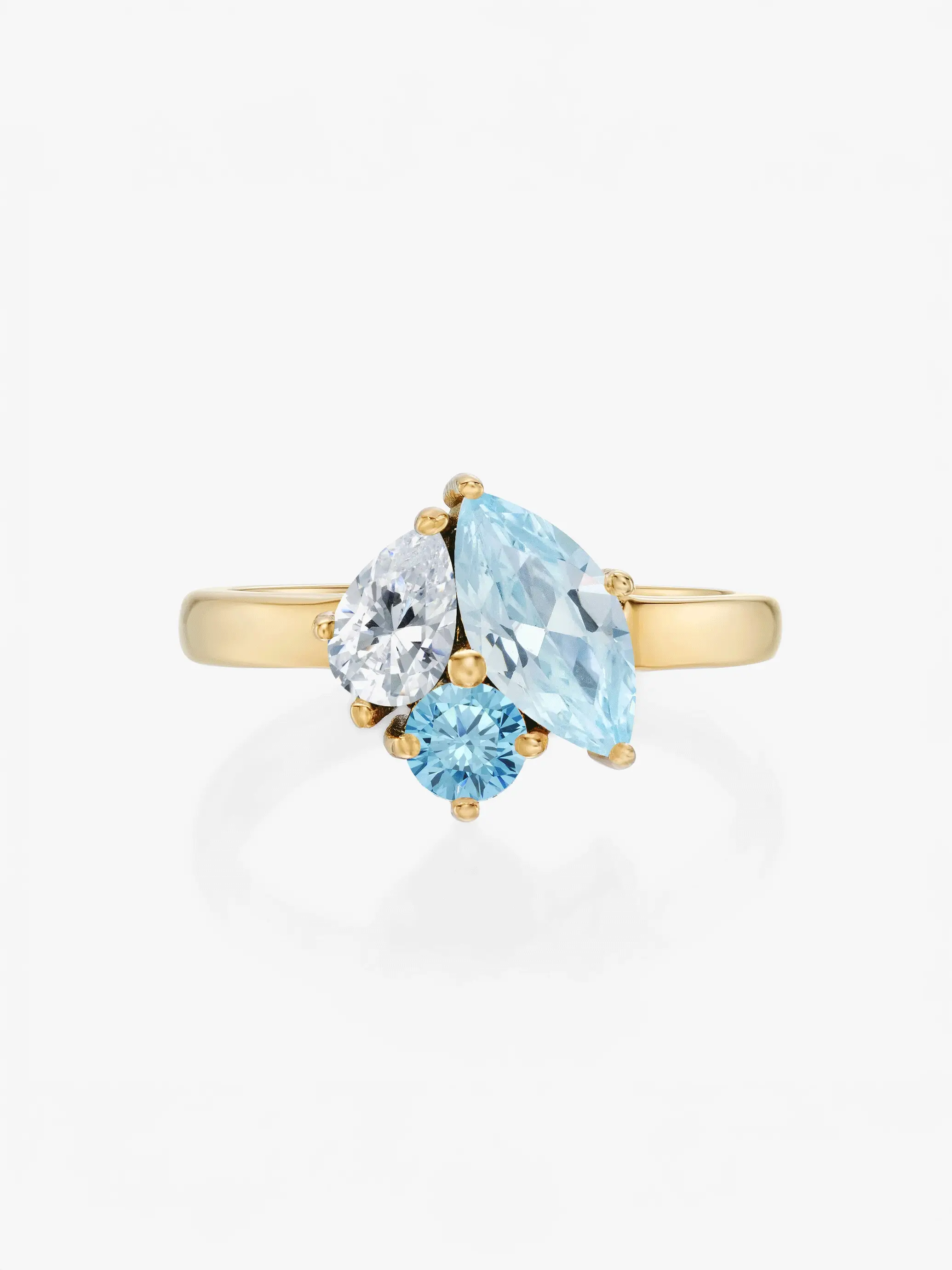 Zia Birthstone Ring